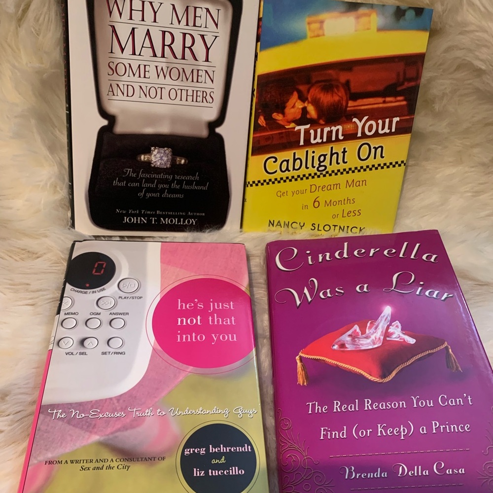4 Looking for Love Books, Relationship Self Help, Sex & the City